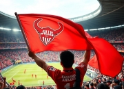 开云体育中国-鹿岛鹿角球迷现场助威，球队斗志昂扬