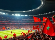 开云体育在线-摩洛哥瓦赫达球迷现场助威，球队士气高涨