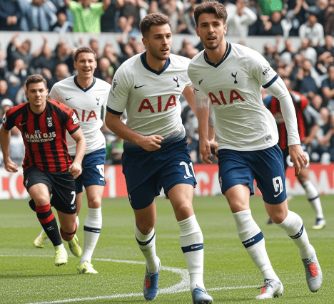 热刺主场不敌伯恩茅斯，遭遇败局