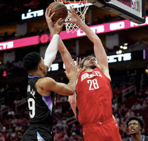 火箭大胜爵士持续在失织地进军