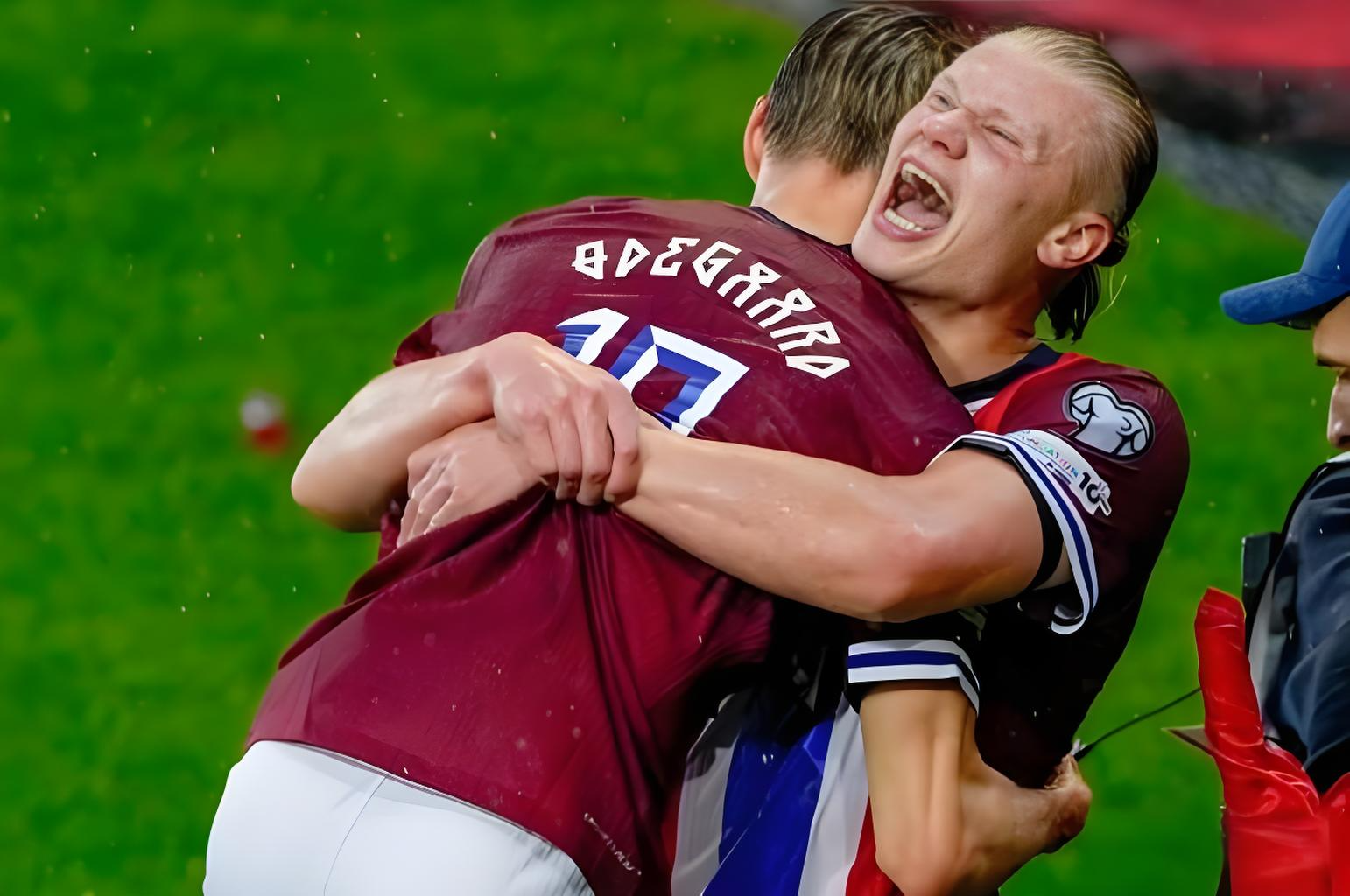 挪威队收获对抗克罗地亚的胜利,掌声雷动 挪威队收获对抗克罗地亚的胜利,掌声雷动