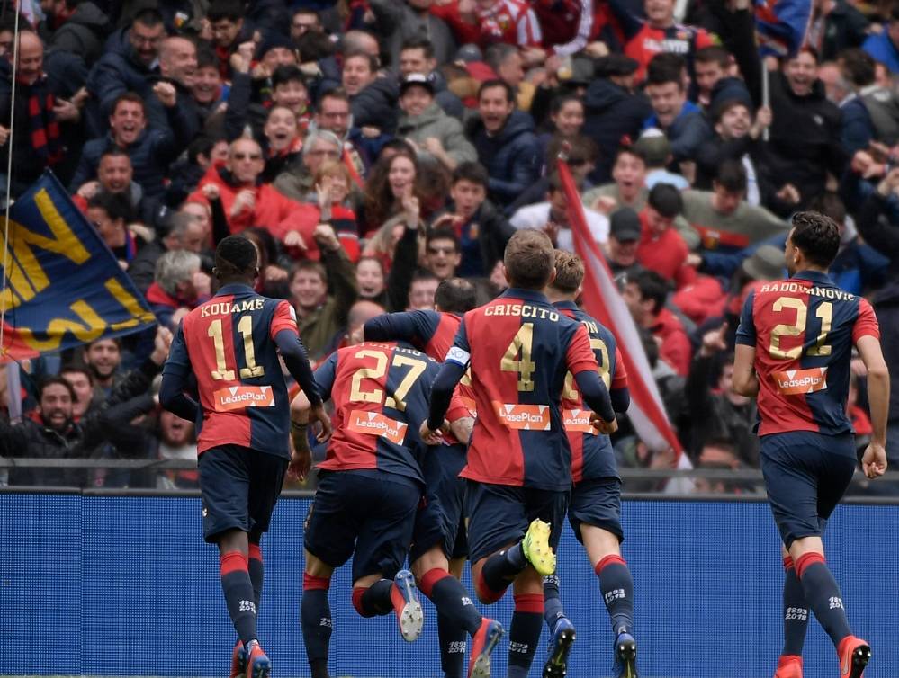 热那亚客场不敌对手，降级形势岌岌可危，表现亮眼