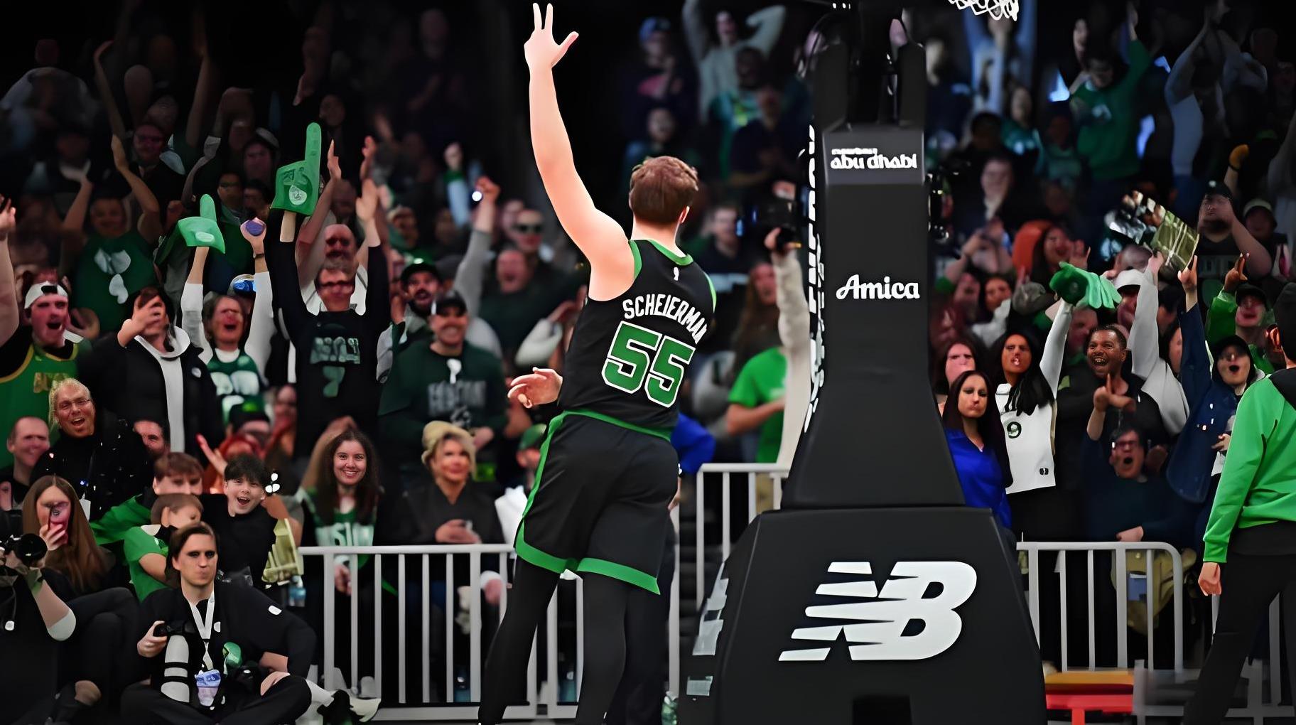 凯尔特人全队得分均衡，内外得手击败对手，士气大振