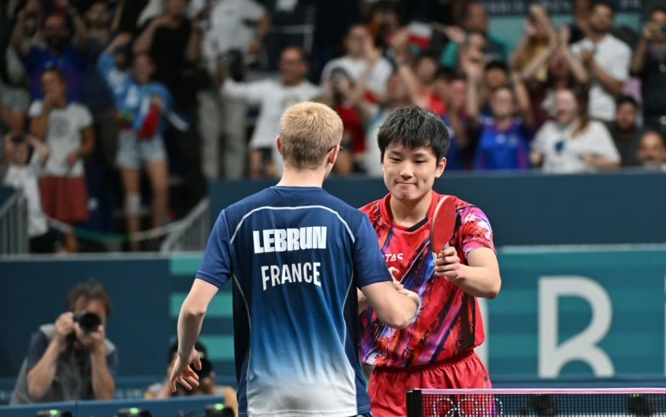 葡萄牙队碾压法国队，张本智和带队取胜