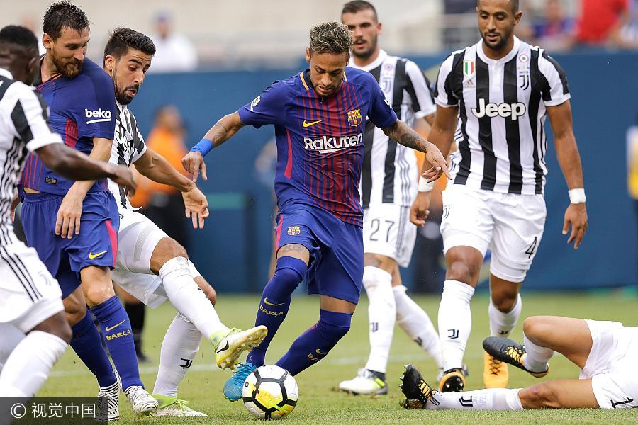 墨西哥碾压尤文,内马尔惊艳四座 墨西哥碾压尤文,内马尔惊艳四座