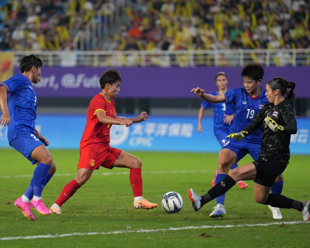 中国队逆转泰国队，戴资颖统治全场